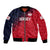 (Custom Personalised) The Bailiwick of Jersey Cricket Bomber Jacket Unique Style - Red NO.2 LT8 - Wonder Print Shop