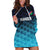 (Custom Personalised) Namibia Cricket Hoodie Dress Unique Style - Blue LT8 - Wonder Print Shop