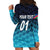 (Custom Personalised) Namibia Cricket Hoodie Dress Unique Style - Blue LT8 - Wonder Print Shop