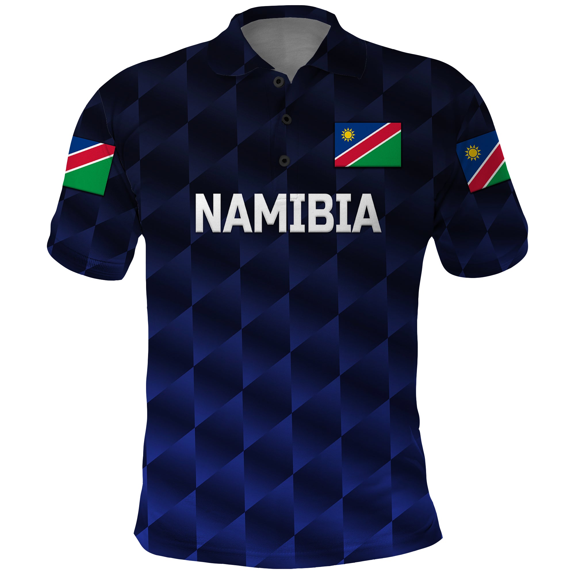 Custom Namibia Cricket Polo Shirt Unique Style Navy LT8 - Wonder Print Shop