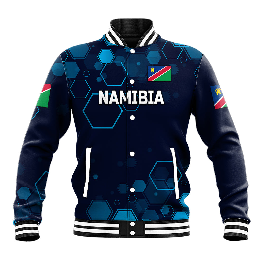 (Custom Personalised) Namibia Cricket Baseball Jacket Special Style LT8 - Wonder Print Shop