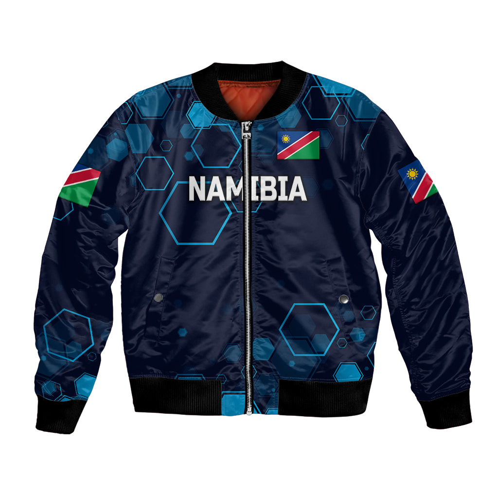 (Custom Personalised) Namibia Cricket Bomber Jacket Special Style LT8 - Wonder Print Shop