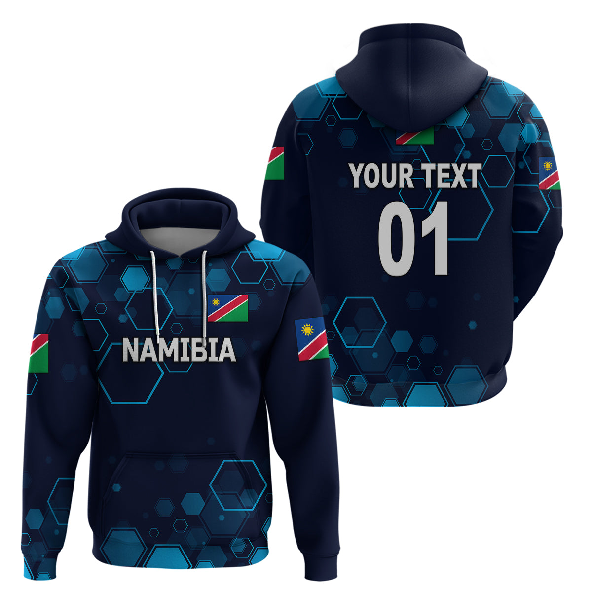 Custom Namibia CrickeHoodie Special Style LT8 - Wonder Print Shop