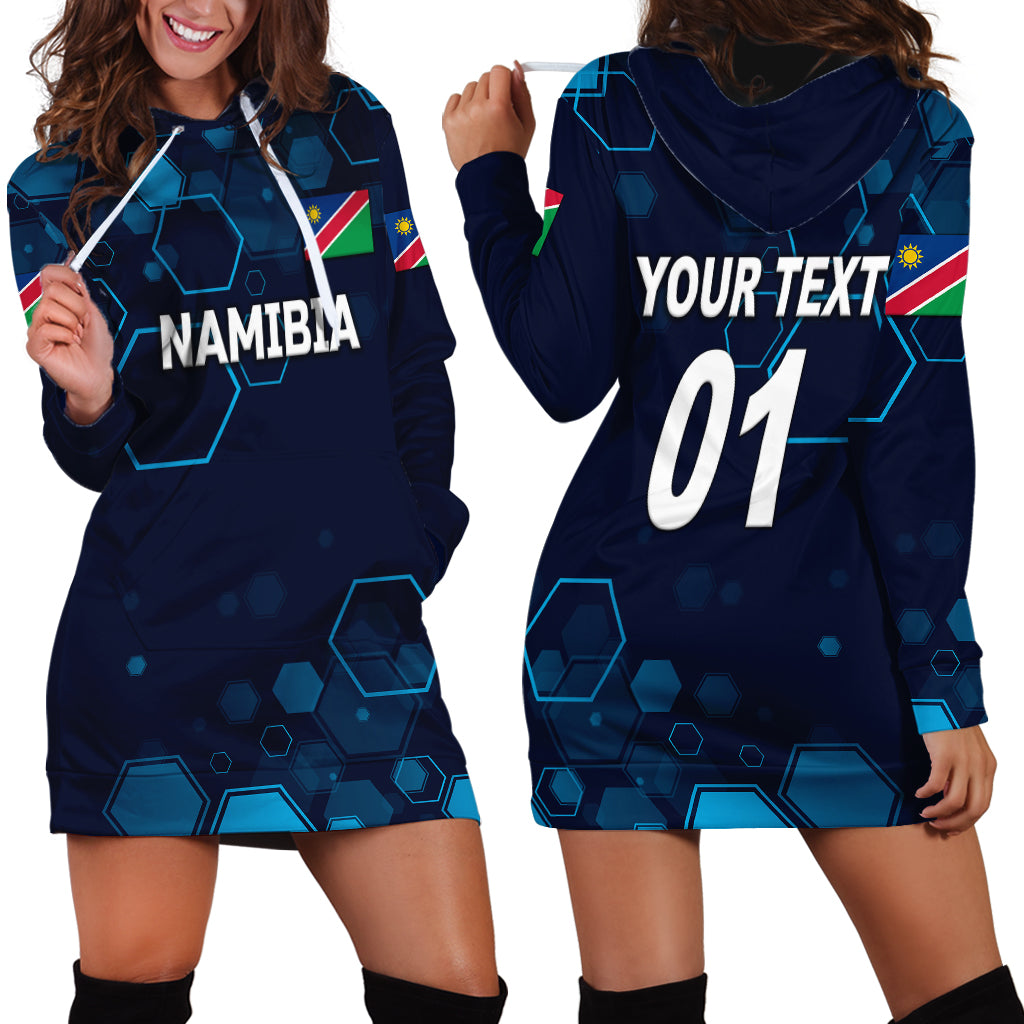 (Custom Personalised) Namibia Cricket Hoodie Dress Special Style LT8 - Wonder Print Shop