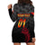 (Custom Personalised) Papua New Guinea Barramundis Cricket Hoodie Dress Birds Of Paradise Paradisaea Raggiana Original - Black LT8 - Wonder Print Shop