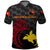 Custom Papua New Guinea Barramundis Cricket Polo Shirt Birds Of Paradise Paradisaea Raggiana Original Black LT8 - Wonder Print Shop