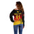 custom-personalised-papua-new-guinea-barramundis-cricket-off-shoulder-sweater-birds-of-paradise-paradisaea-raggiana-original-gradient-flag-vibes