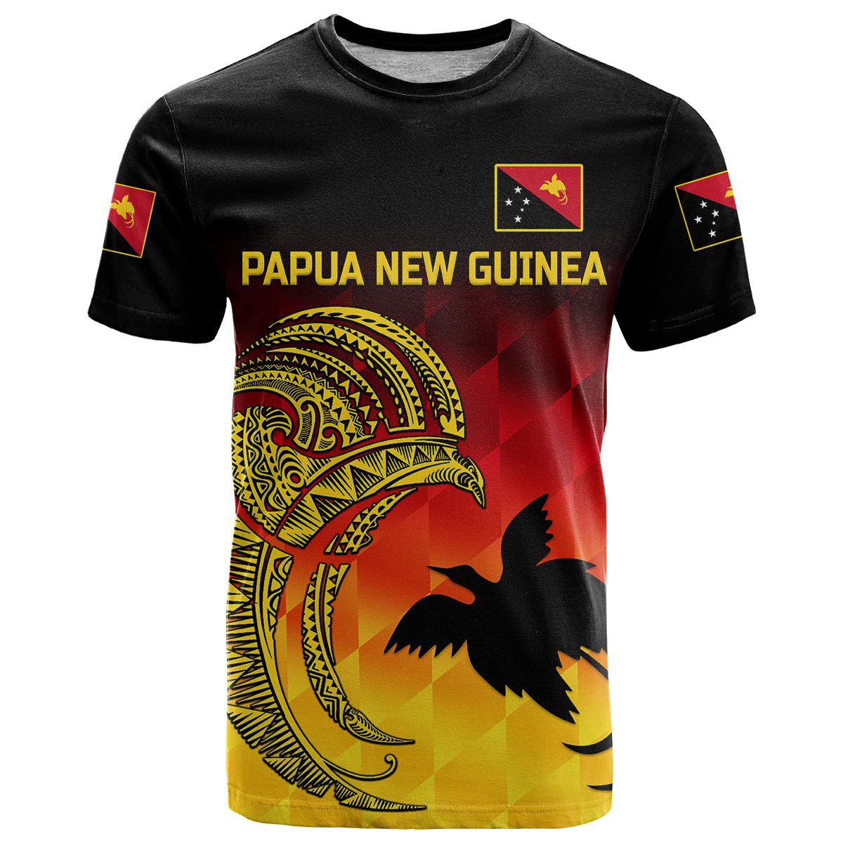 custom-personalised-papua-new-guinea-barramundis-cricket-t-shirt-birds-of-paradise-paradisaea-raggiana-original-gradient-flag-vibes