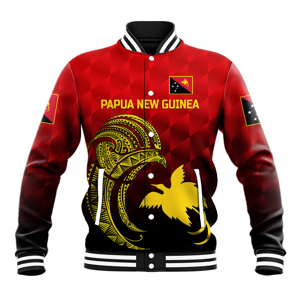 custom-personalised-papua-new-guinea-barramundis-cricket-baseball-jacket-birds-of-paradise-paradisaea-raggiana-original-red