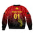 custom-personalised-papua-new-guinea-barramundis-cricket-bomber-jacket-birds-of-paradise-paradisaea-raggiana-original-red