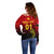 custom-personalised-papua-new-guinea-barramundis-cricket-off-shoulder-sweater-birds-of-paradise-paradisaea-raggiana-original-red