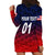 (Custom Personalised) United States National Cricket Hoodie Dress Team USA Cricket Gradient Navy Red LT8 - Wonder Print Shop