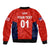 (Custom Personalised) United States National Cricket Bomber Jacket Team USA Cricket Red LT8 - Wonder Print Shop