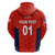 Custom United States National CrickeHoodie Team USA Cricket Red LT8 - Wonder Print Shop