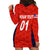 (Custom Personalised) United States National Cricket Hoodie Dress Team USA Cricket Red LT8 - Wonder Print Shop