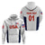 Custom United States National CrickeHoodie Team USA Cricket White LT8 - Wonder Print Shop