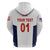 Custom United States National CrickeHoodie Team USA Cricket White LT8 - Wonder Print Shop