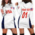 (Custom Personalised) United States National Cricket Hoodie Dress Team USA Cricket White LT8 - Wonder Print Shop