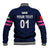 (Custom Personalised) United Arab Emirates UAE Cricket Baseball Jacket Falcon Unique - Navy LT8 - Wonder Print Shop