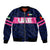 (Custom Personalised) United Arab Emirates UAE Cricket Bomber Jacket Falcon Unique - Navy LT8 - Wonder Print Shop