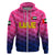 Custom United Arab Emirates UAE CrickeHoodie Falcon Unique Pink LT8 - Wonder Print Shop