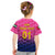 (Custom Personalised) United Arab Emirates UAE Cricket Kid T Shirt Falcon Unique - Pink LT8 - Wonder Print Shop