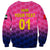 (Custom Personalised) United Arab Emirates UAE Cricket Sweatshirt Falcon Unique - Pink LT8 - Wonder Print Shop