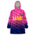 (Custom Personalised) United Arab Emirates UAE Cricket Wearable Blanket Hoodie Falcon Unique - Pink LT8 - Wonder Print Shop