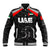 (Custom Personalised) United Arab Emirates UAE Cricket Baseball Jacket Falcon Special - Black LT8 - Wonder Print Shop