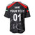 (Custom Personalised) United Arab Emirates UAE Cricket Baseball Jersey Falcon Special - Black LT8 - Wonder Print Shop