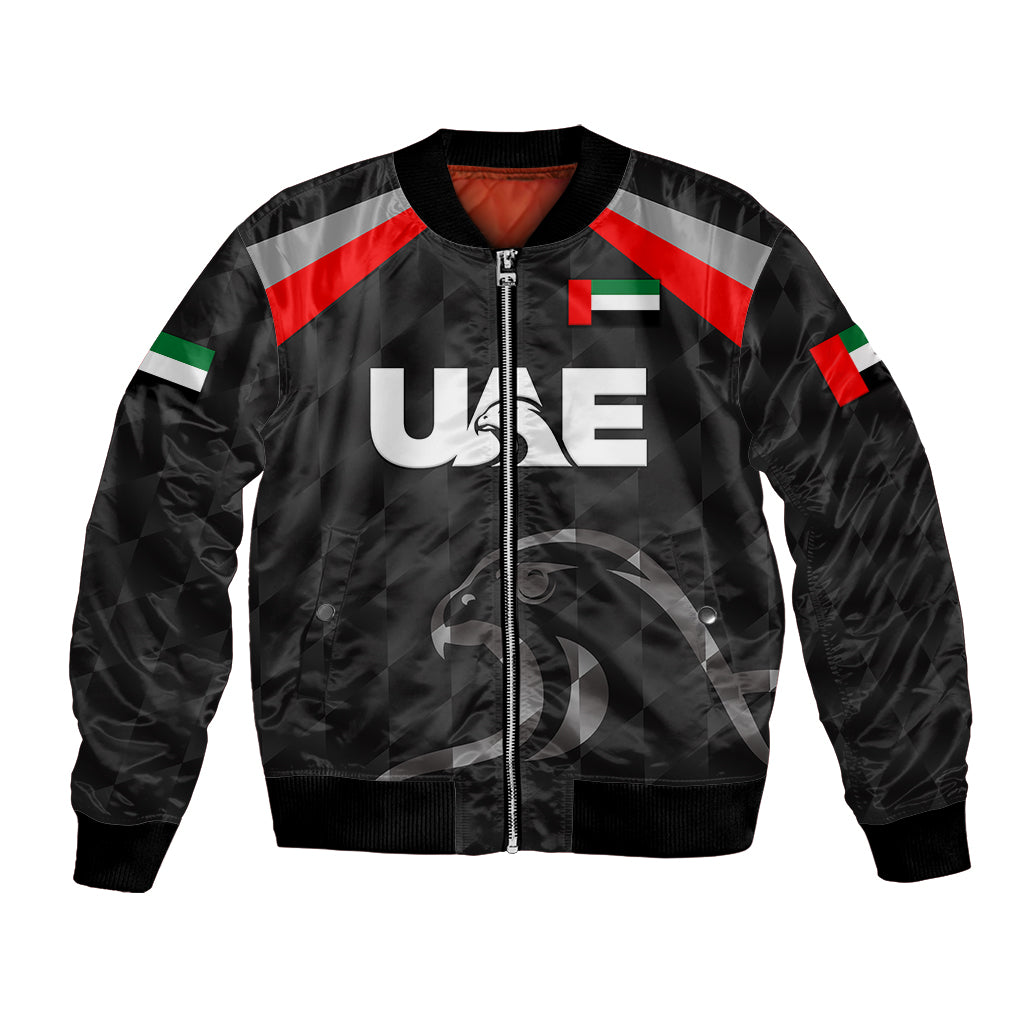 custom-personalised-united-arab-emirates-uae-cricket-bomber-jacket-falcon-special-black