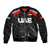 (Custom Personalised) United Arab Emirates UAE Cricket Bomber Jacket Falcon Special - Black LT8 - Wonder Print Shop