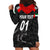 (Custom Personalised) United Arab Emirates UAE Cricket Hoodie Dress Falcon Special - Black LT8 - Wonder Print Shop