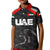 Custom United Arab Emirates UAE Cricket Polo Shirt for Kid Falcon Special Black LT8 - Wonder Print Shop