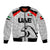 (Custom Personalised) United Arab Emirates UAE Cricket Bomber Jacket Falcon Special - Grey LT8 - Wonder Print Shop