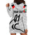 (Custom Personalised) United Arab Emirates UAE Cricket Hoodie Dress Falcon Special - Grey LT8 - Wonder Print Shop