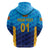 Custom Sri Lanka CrickeHoodie The Lions Unique Gradient Blue LT8 - Wonder Print Shop