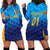 (Custom Personalised) Sri Lanka Cricket Hoodie Dress The Lions Unique - Gradient Blue LT8 - Wonder Print Shop