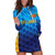 (Custom Personalised) Sri Lanka Cricket Hoodie Dress The Lions Unique - Gradient Blue LT8 - Wonder Print Shop