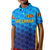 Custom Sri Lanka Cricket Polo Shirt for Kid The Lions Unique Gradient Blue LT8 - Wonder Print Shop