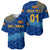 (Custom Personalised) Sri Lanka Cricket Baseball Jersey The Lions Special - Blue LT8 - Wonder Print Shop