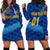 (Custom Personalised) Sri Lanka Cricket Hoodie Dress The Lions Special - Blue LT8 - Wonder Print Shop