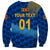 (Custom Personalised) Sri Lanka Cricket Sweatshirt The Lions Special - Blue LT8 - Wonder Print Shop