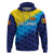 Custom Sri Lanka CrickeHoodie The Lions Special Gradient Blue LT8 - Wonder Print Shop