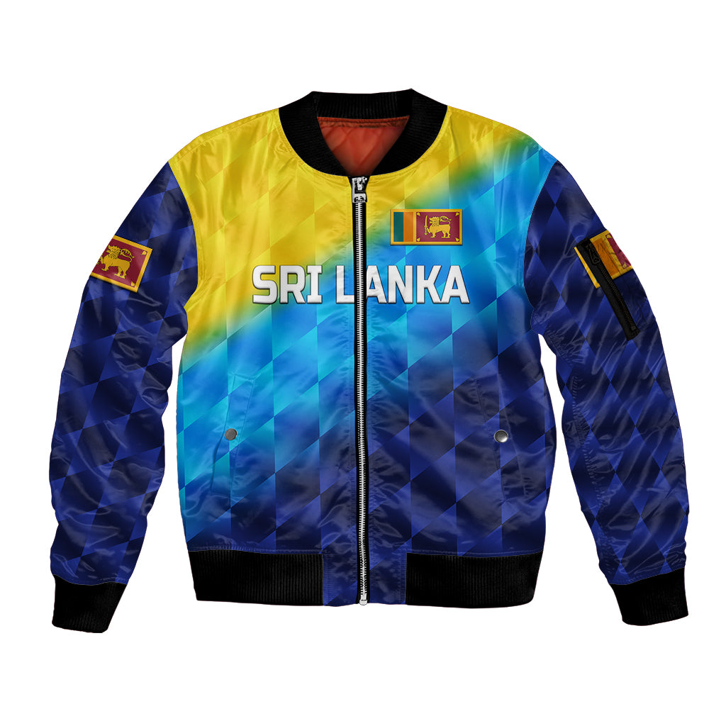 custom-personalised-sri-lanka-cricket-sleeve-zip-bomber-jacket-the-lions-special-gradient-blue