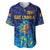 (Custom Personalised) Sri Lanka Cricket Baseball Jersey The Lions Pride Version - Blue LT8 - Wonder Print Shop