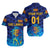 (Custom Personalised) Sri Lanka Cricket Hawaiian Shirt The Lions Pride Version - Blue LT8 - Wonder Print Shop