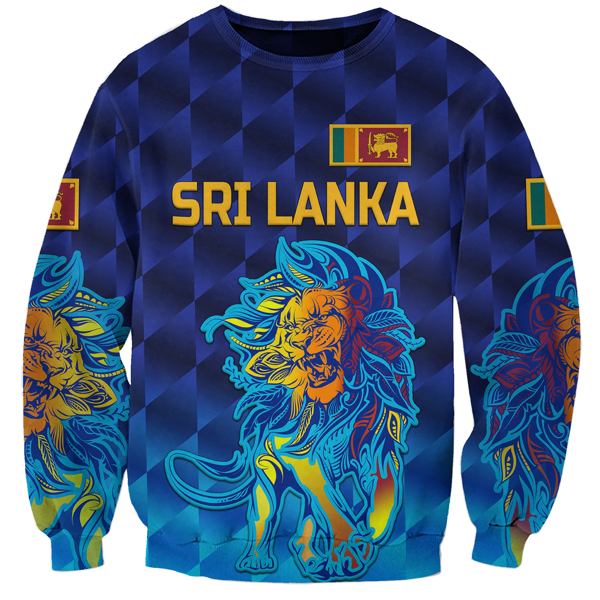 custom-personalised-sri-lanka-cricket-sweatshirt-the-lions-pride-version-blue