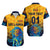 (Custom Personalised) Sri Lanka Cricket Hawaiian Shirt The Lions Pride Version - Yellow LT8 - Wonder Print Shop