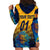 (Custom Personalised) Sri Lanka Cricket Hoodie Dress The Lions Pride Version - Yellow LT8 - Wonder Print Shop